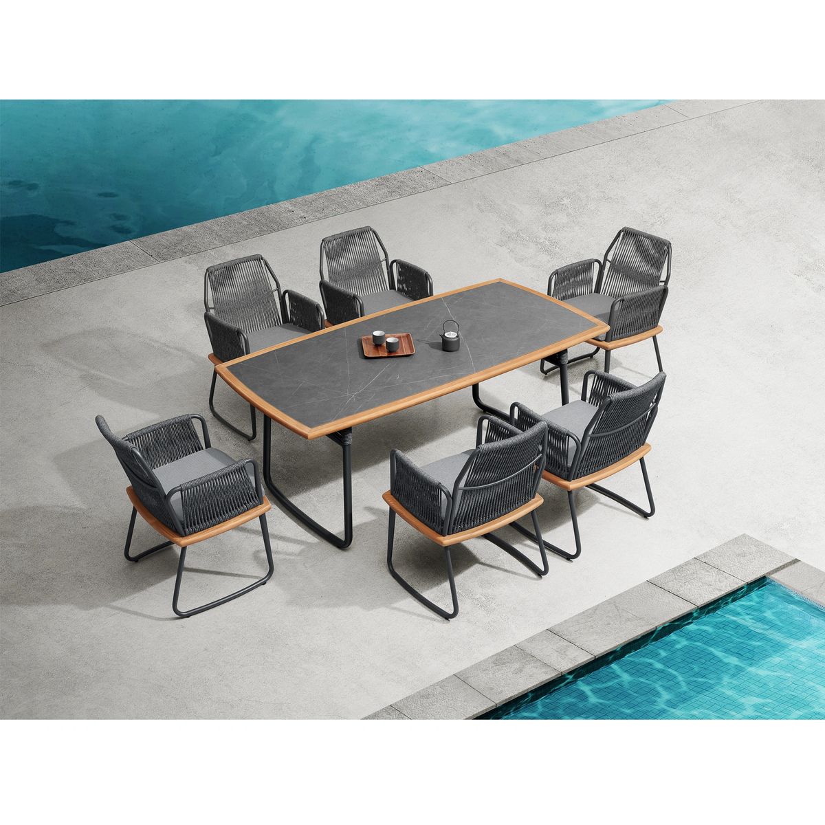 Rodeo Outdoor Dining SetSerie3170
